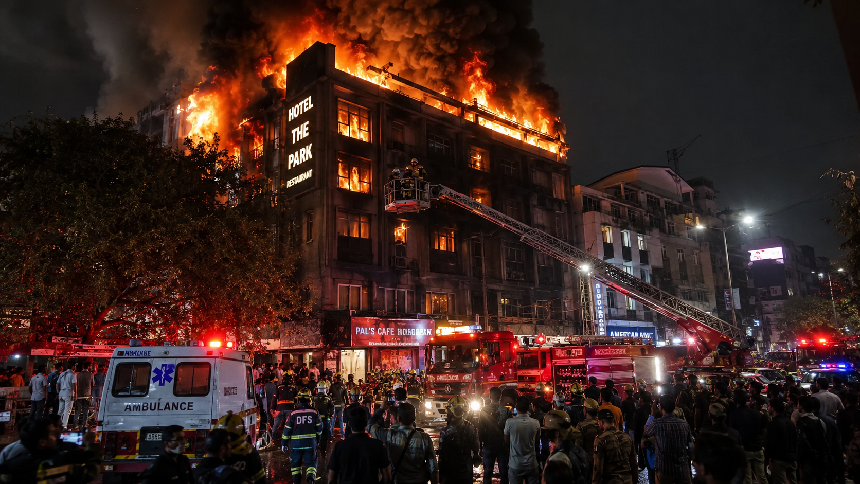 Malviya Nagar Fire Case